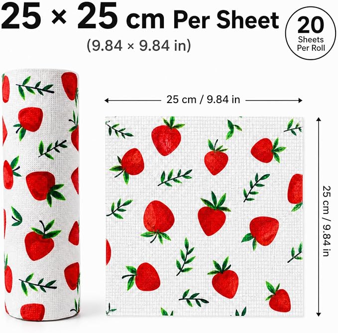 20 Pack Microfiber Cleaning Cloths, Reusable and Highly Absorbent Multi-Purpose - Image 7