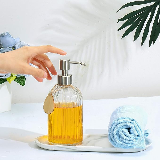 Thick Glass Soap Dispenser - Image 6