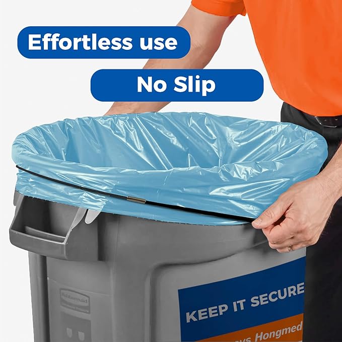Trash Can Bands Set of 3, Fits 32 to 55 Gallon Cans, Hongmed Large Elastic - Image 4
