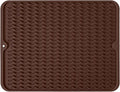 Silicone Dish Drying Mat, Non-Slip Easy Clean Sink Mat, Large Heat-resistant by MODENGKONGJIAN