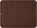 Silicone Dish Drying Mat, Non-Slip Easy Clean Sink Mat, Large Heat-resistant by MODENGKONGJIAN