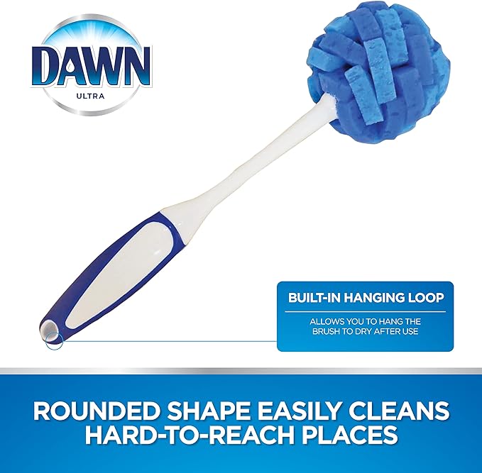 Dawn Ultra Puff Glassware and Dish Cleaning Brush - Image 5