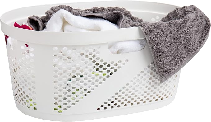 Mind Reader 40L Ventilated Laundry Baskets, Lightweight Clothes Hamper - Image 8