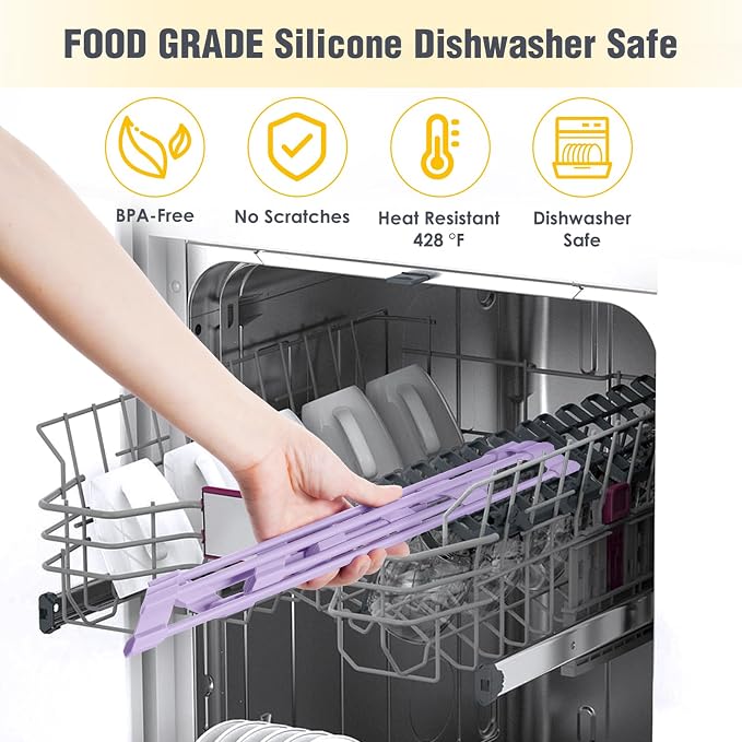 Tomorotec Triangle Roll Up Dish Drying Rack - Image 6