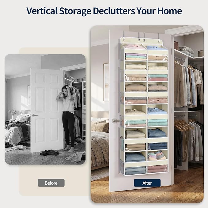 Yecaye 6 Tier Over The Door Organizer, Door Organizer - Image 7