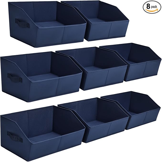 Homsorout Closet Baskets for Shelves Trapezoid by Homsorout