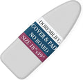 Ironing Board Cover and Pad 18x49 Large, Extra Thick Natural Cotton, Silicone by Unknown