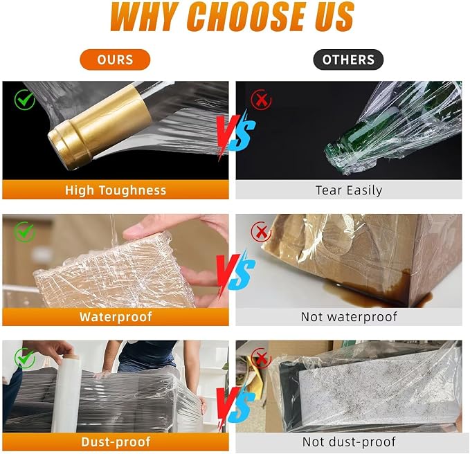 18 inch Stretch Film Shrink Wrap - Image 5