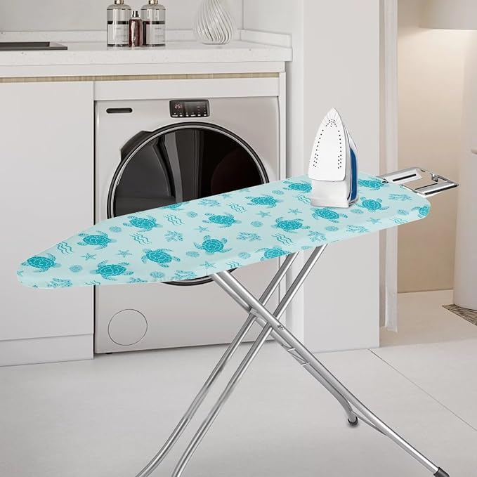 Turtle Print Ironing Board Cover 14x45 Ironing Board Cover, Resist Scorching - Image 2