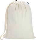Canvas Laundry Bag with Shoulder Strap & Drawstring by CALACH