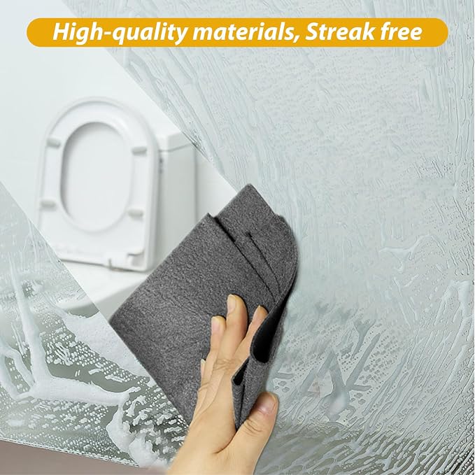 8Pcs Magic Cleaning Cloth Reusable, Thickened Microfiber Rags - Image 5