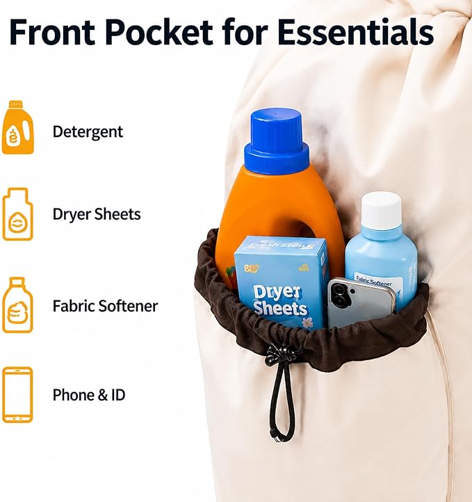 Seiritex Laundry Bag Backpack - Image 4