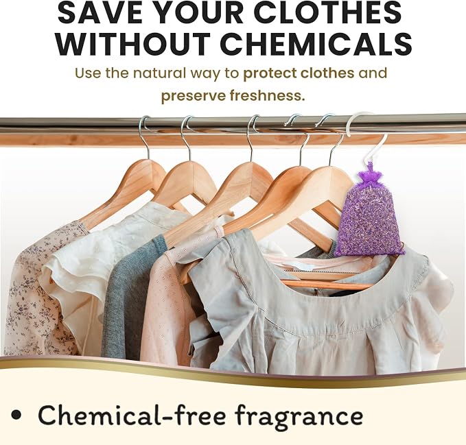 10 Lavender Sachets for Drawers and Closets - Image 3