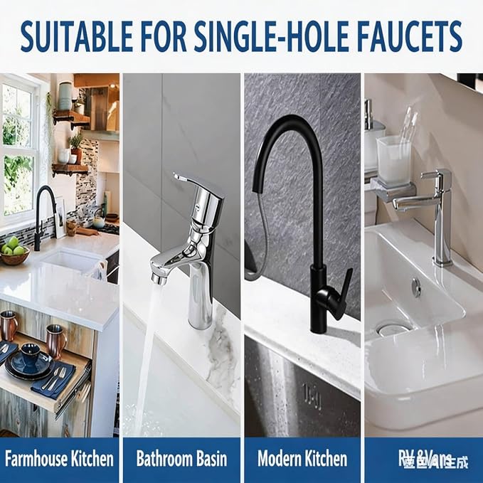 Kitchen Sink Splash Guard Gen2-30" x 6'' Silicone Sink Mat Splash Guard fit - Image 10