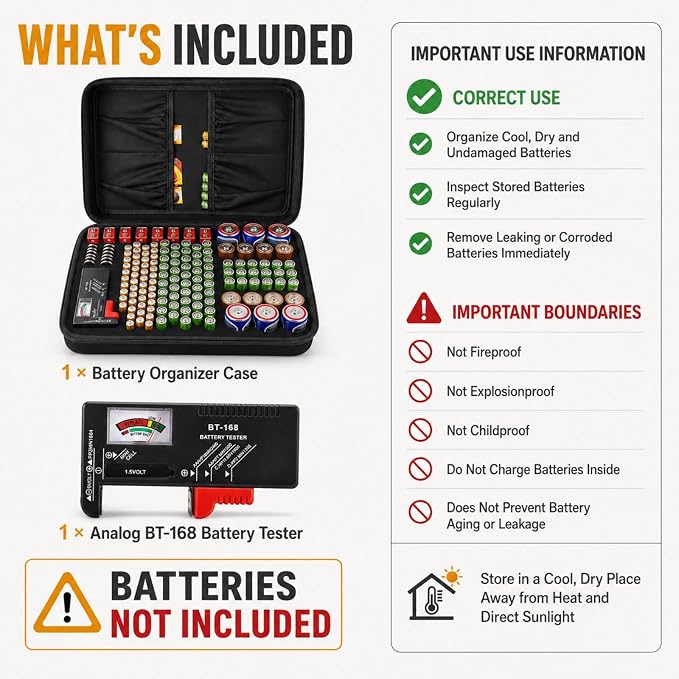 Comecase Battery Storage Case - Image 5