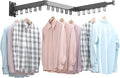 BOQORAD Clothes Drying Rack, Wall Mounted Space-Saver, Retractable, Collapsible by BOQORAD