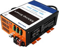WAVLINK 55 Amp RV Power Converter, 120V AC to 12V DC Battery Charger with 3 Smart Charging Modes, 13V-16.5V Adjustable Operating Range, Multi-Stage Charging