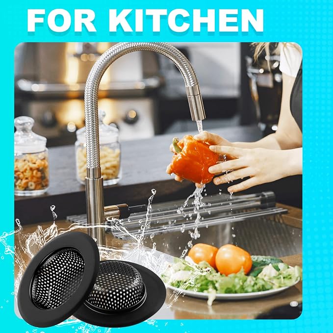 Sink Drain Strainer, Suitable for Most Sink Drains, Anti Clogging - Image 7