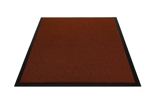 Guardian UG060814 Elite Guard Berber Indoor/Outdoor Floor Mat, 72" x 96", Chocolate