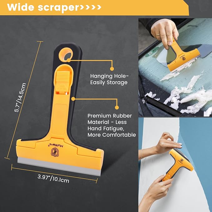 MulWark Razor Blade Scraper Tool Set, 3-Piece - Image 8