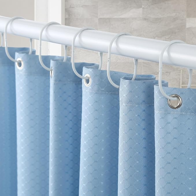 Shower Curtain Rings, Oval Snap Shower Rings - Image 2