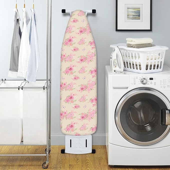 Extra Thick Ironing Board Cover and Pad, 15x54 Ironing Board Cover, Resist - Image 5