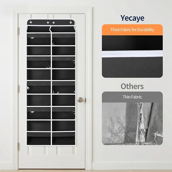 Yecaye 5 Tier Over The Door Organizer, Door Organizer - Image 3