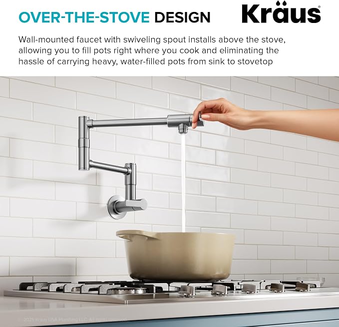 KRAUS Oletto Pot Filler Faucet - Image 5