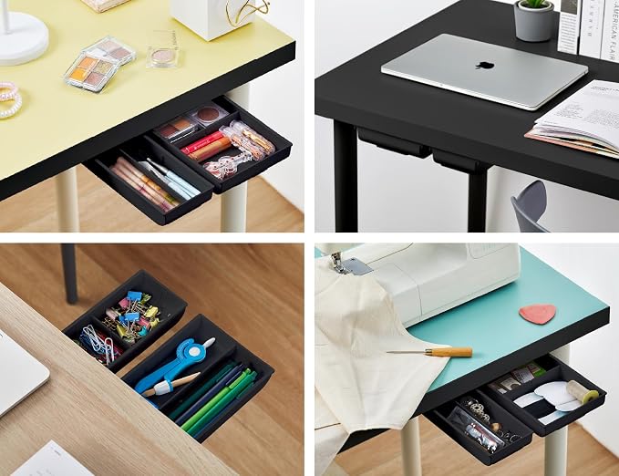 Bostitch Konnect Under Desk Drawer, Self-Adhesive Slide Out Storage Organizer - Image 5