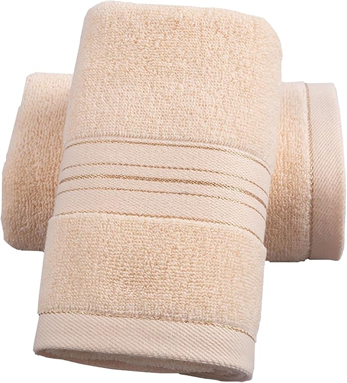 2 Pack Hand Towels for Bathroom, Cotton Decorative Soft | Decorative Hand Towel by Zuorery