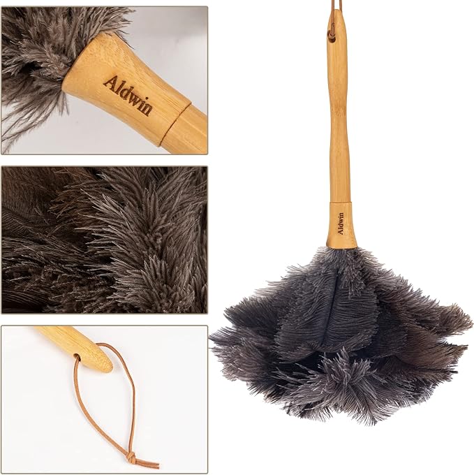 Genuine Ostrich Feather Duster - Image 3