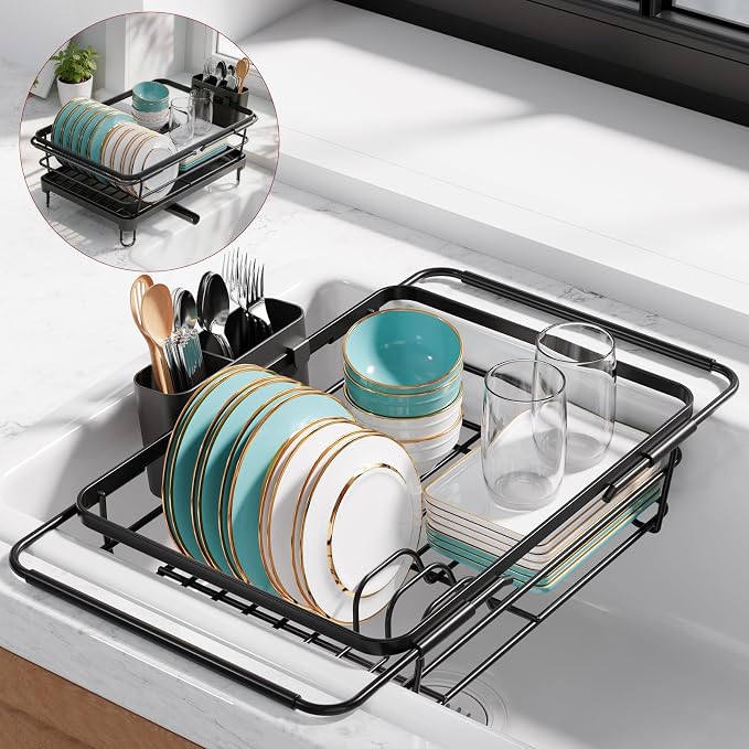 Sakugi Dish Drying Rack in Sink - Image 9