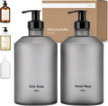 KIVY Glass Soap Dispenser Set by KIVY