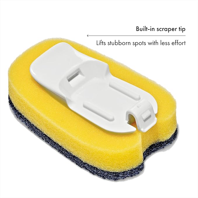OXO Good Grips Dish Scrub Refills — 4-Pack - Image 5
