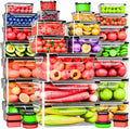 RockBerry 66 Pcs Food Storage Containers by RockBerry