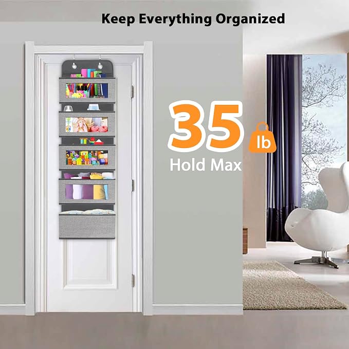Over The Door Hanging Organizer Storage - Image 7