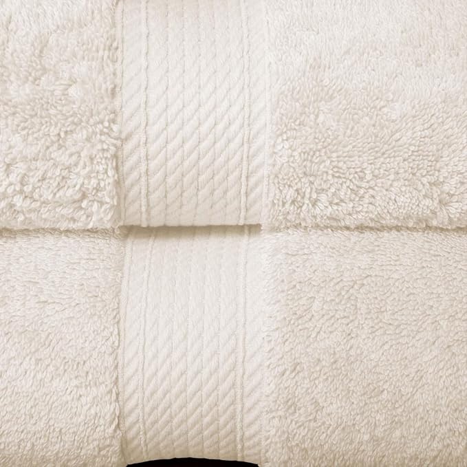 SUPERIOR Egyptian Cotton Ultra Plush & Absorbent, 10 Piece Set, Cream | Quick - Image 4