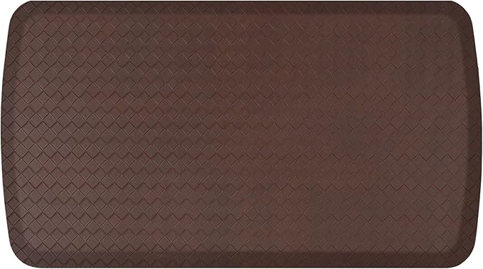 GelPro Elite Premier Gel & Foam Anti-Fatigue Kitchen Floor Comfort Mat, 20" x 36", Basketweave Truffle