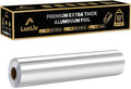 Aluminum Heavy Duty Tin Foil Roll – 12 inch wide x164 ft Length, 161 sq ft – by LuxLiv