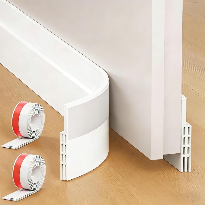 2 Pack Door Draft Stopper, Weather Stripping by Unknown