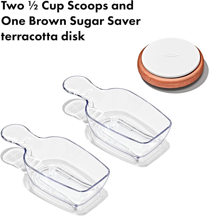 OXO Good Grips 8-Piece Prelabeled Baking POP Container Set - Image 4