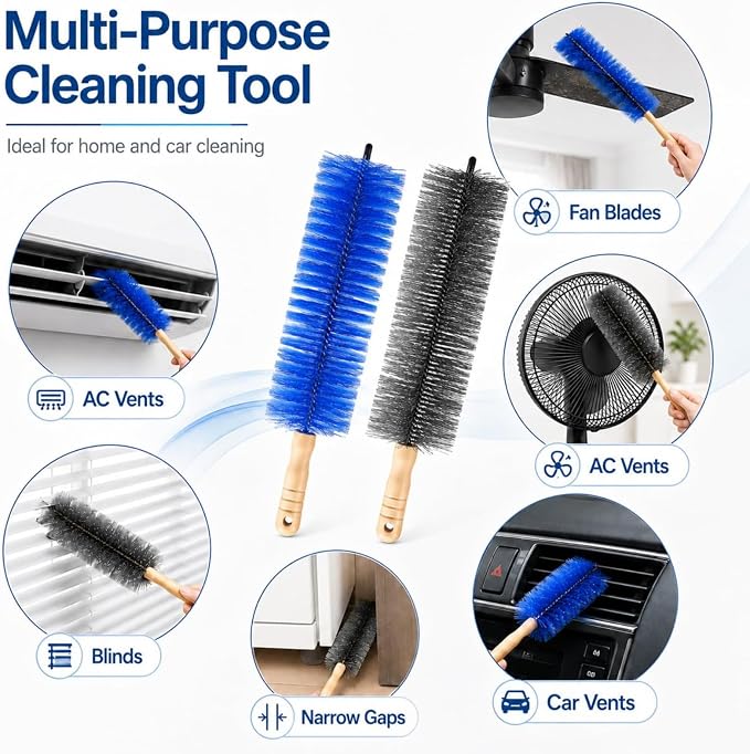 2026 Reusable Fan Cleaner Brush - Image 2