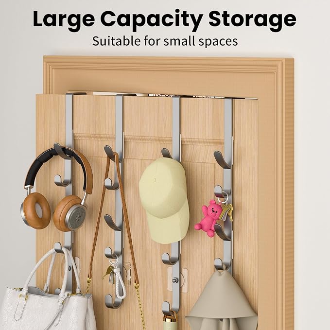 Kaiferty Over The Door Hooks, Metal Door Hooks - Image 3