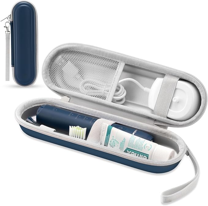 Toothbrush Travel Case for Oral B/Oral-B Pro 1000 1500 5000 7000 & Philips by TYSORETY