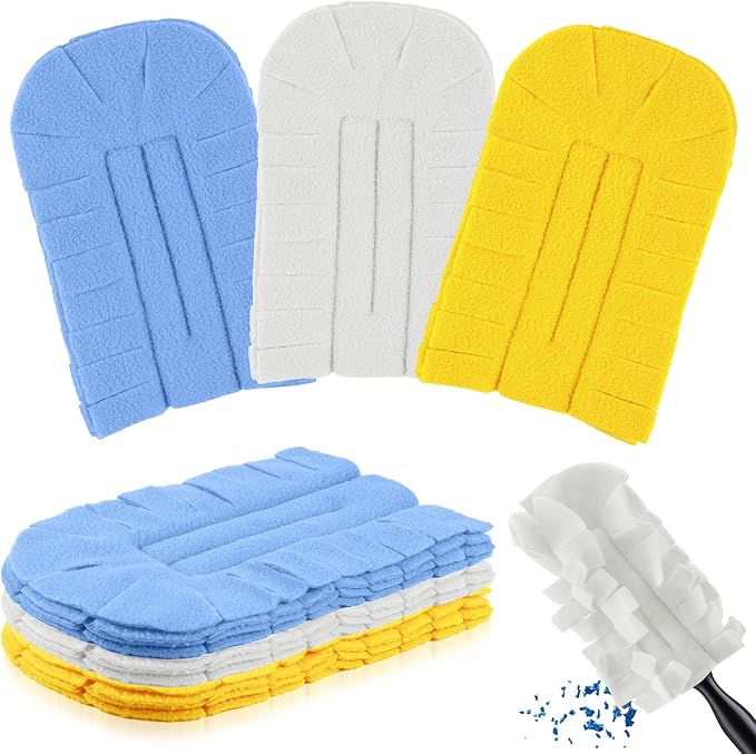 Zubebe 3 Pcs Reusable Duster Refills Fleece by Zubebe