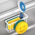 Sponge Holder Smiley Face, Sink Organizer by MURLONG