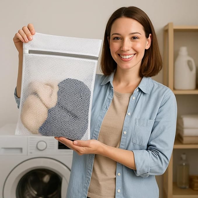 Mesh Laundry Bags for Delicates, Garment Bag for Washing Machine - Image 10