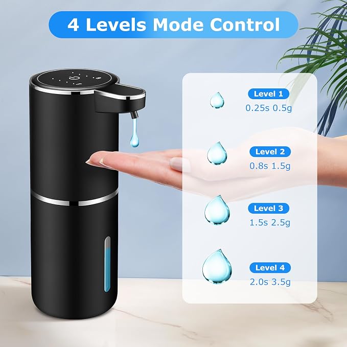 VZZNN 2 Pack Automatic Soap Dispenser, Automatic Liquid Soap Dispenser Touchless - Image 4