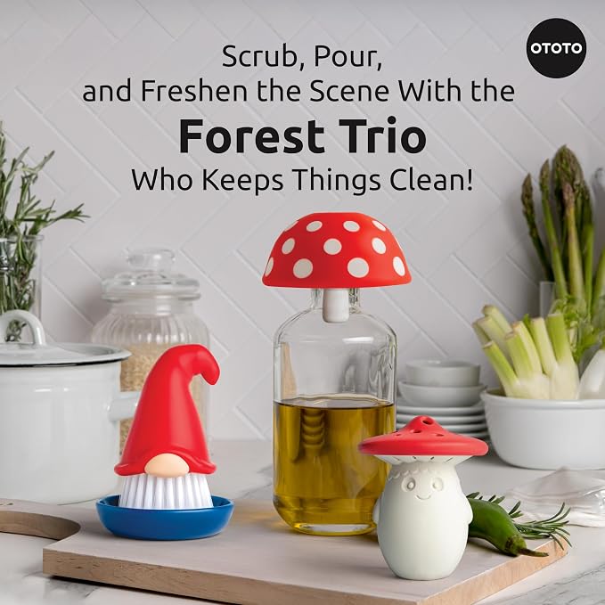 OTOTO Forest Trio Bundle of Beardy, Magic Mushroom, Fun Guy - Image 2