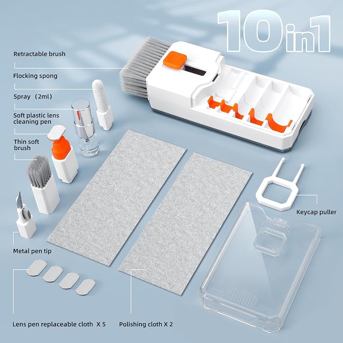 2 Pack Keyboard Cleaner & Laptop Cleaning Kit, All-in-1 - Image 6